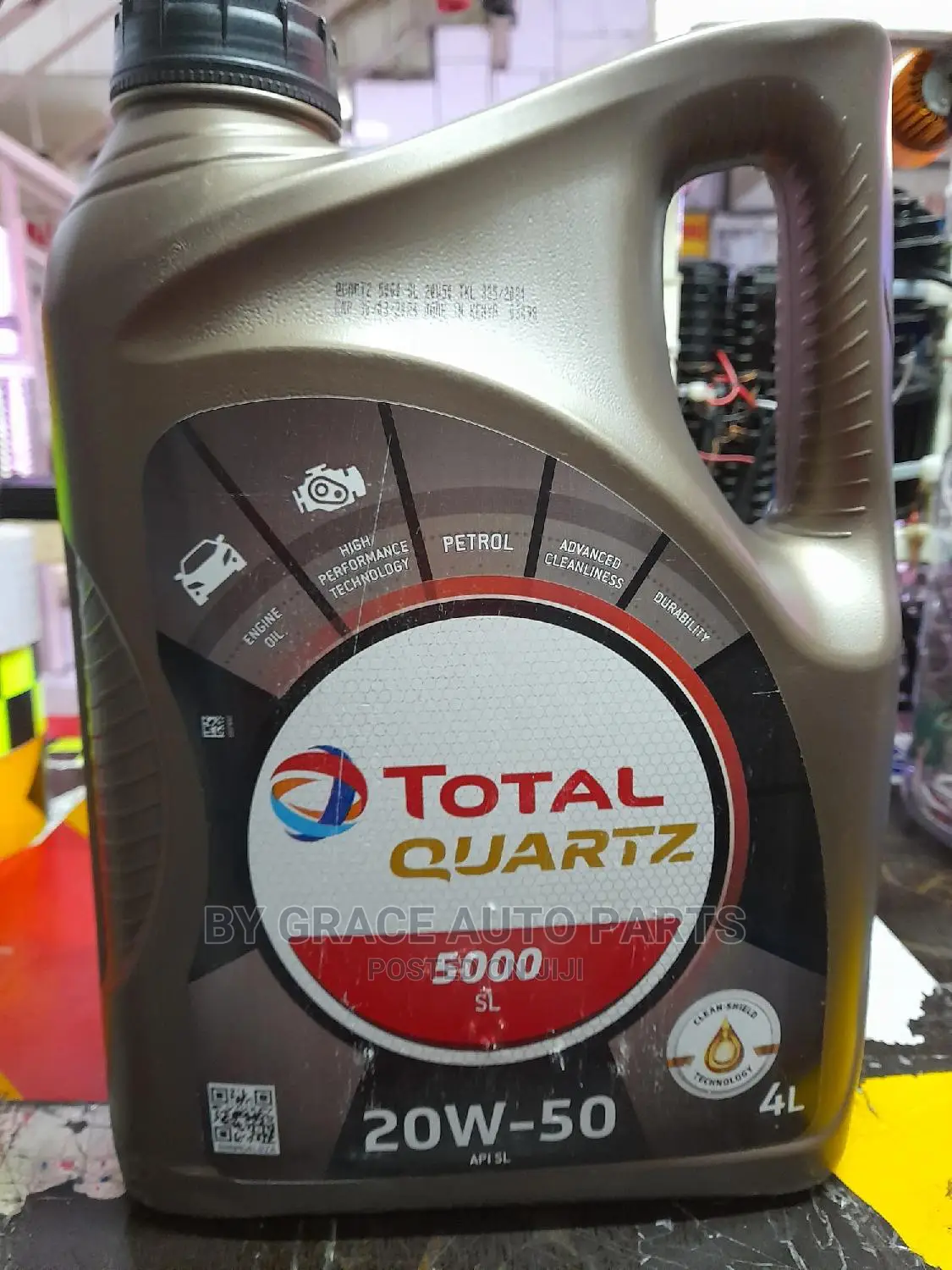 Total Quartz Engine Oil 20w-50