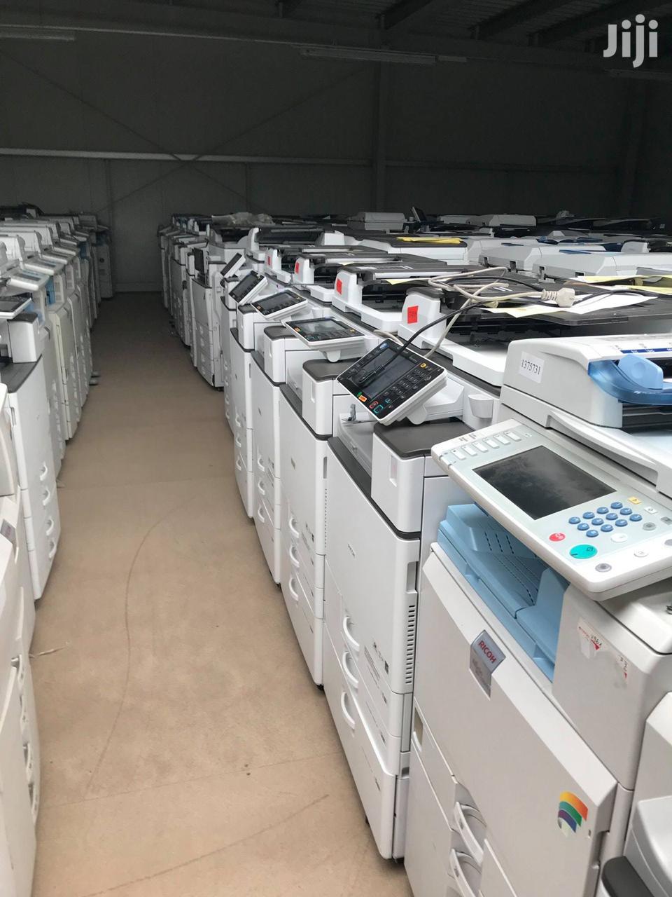 Coloured Ricoh Aficio Mp C 5501 Photocopiers Machine