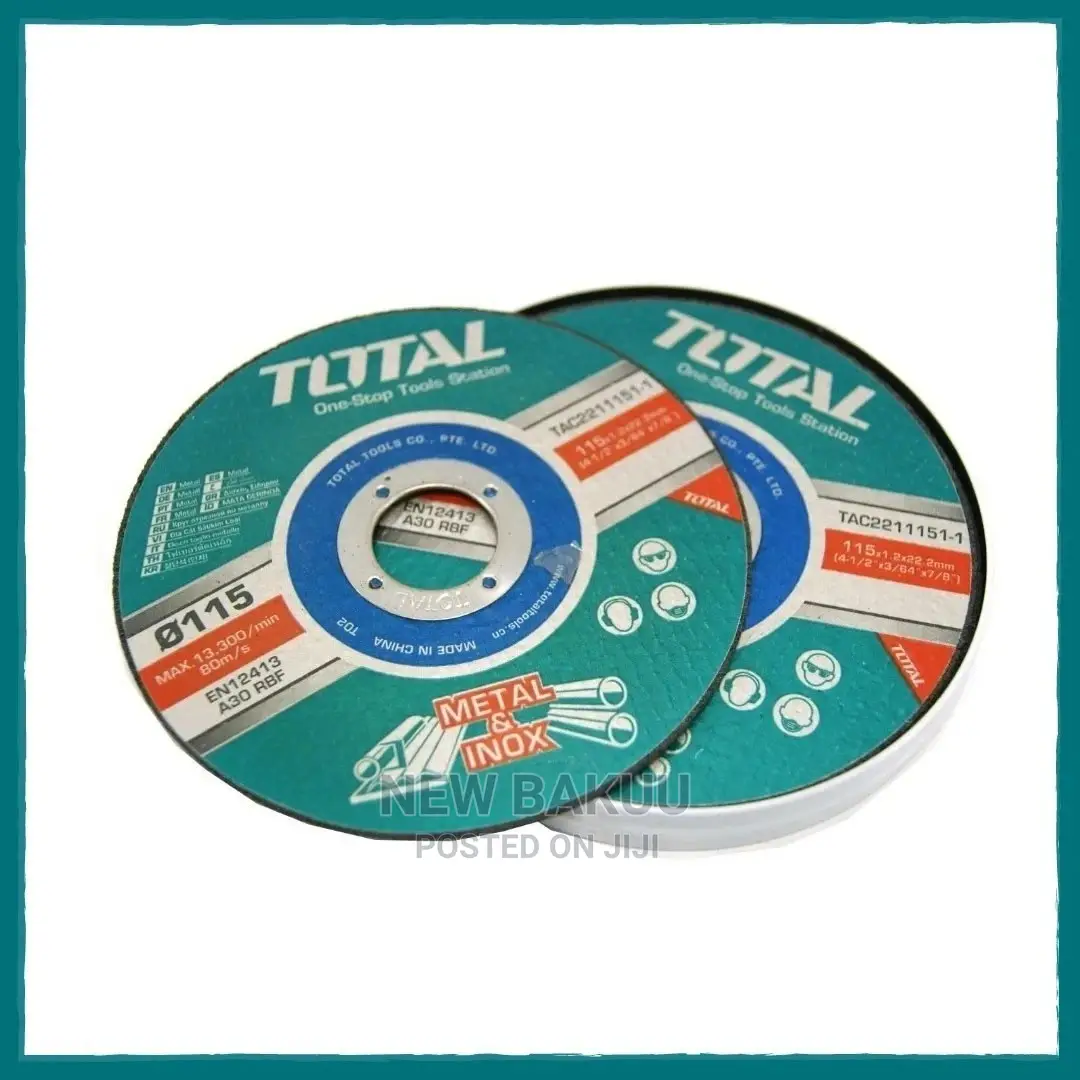 Total Abrasive INOX - Metal Cutting Disc 115 X 1.2mm