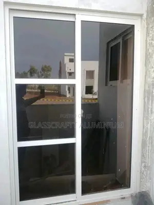 White Aluminium Sliding Doors