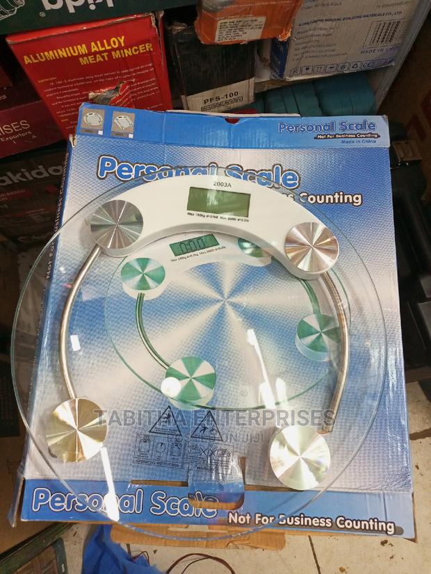 A Weighing Personal Scale