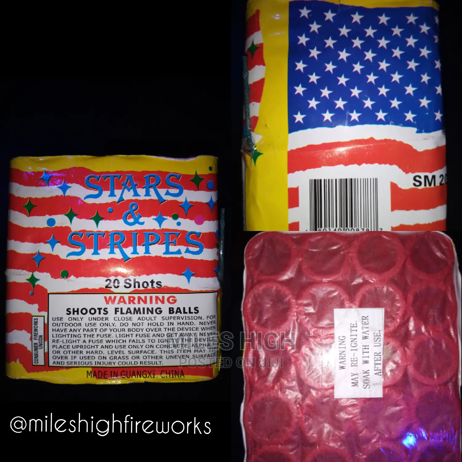 Fireworks Stars 20 Shots