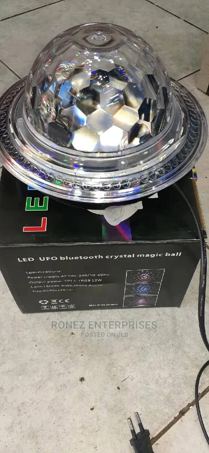 Led Bluetooth Crystal Ball