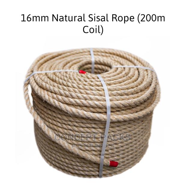 16mm Natural Sisal Rope (200m Coil) - main view
