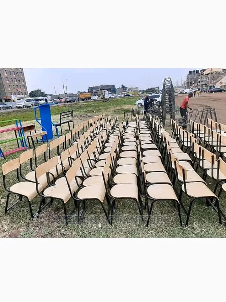 School Lockers and Chairs