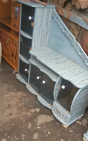 L-Shaped TV Stand