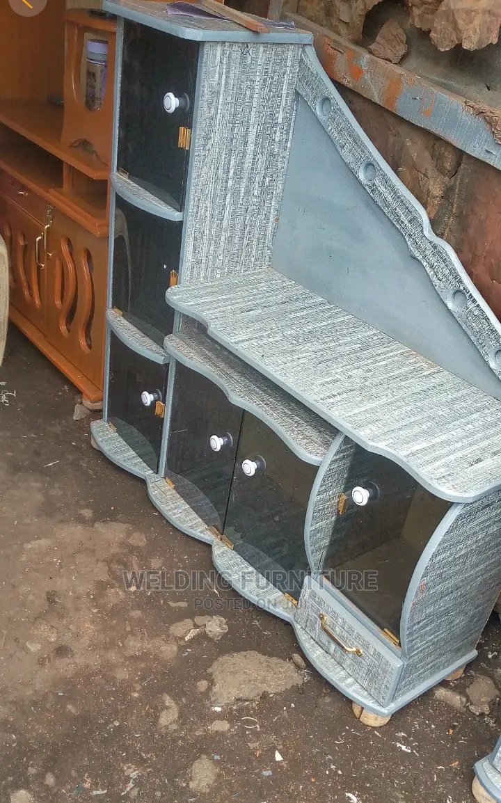 L-Shaped TV Stand