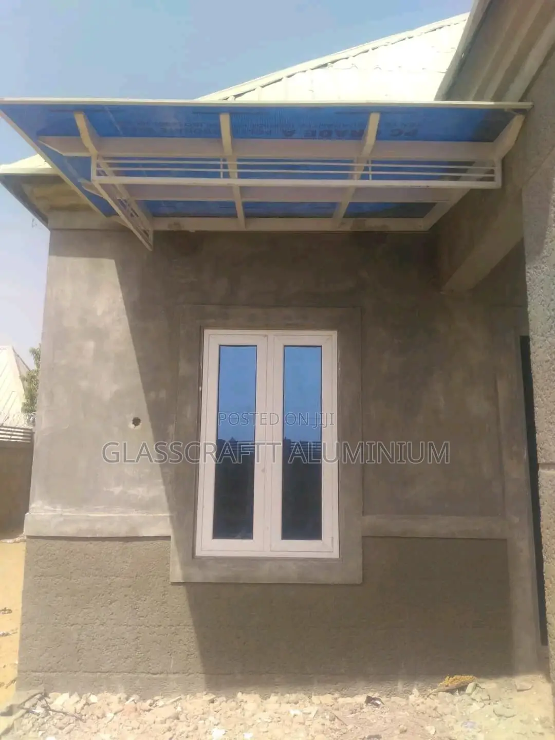 Partitioned Aluminium Siding Window
