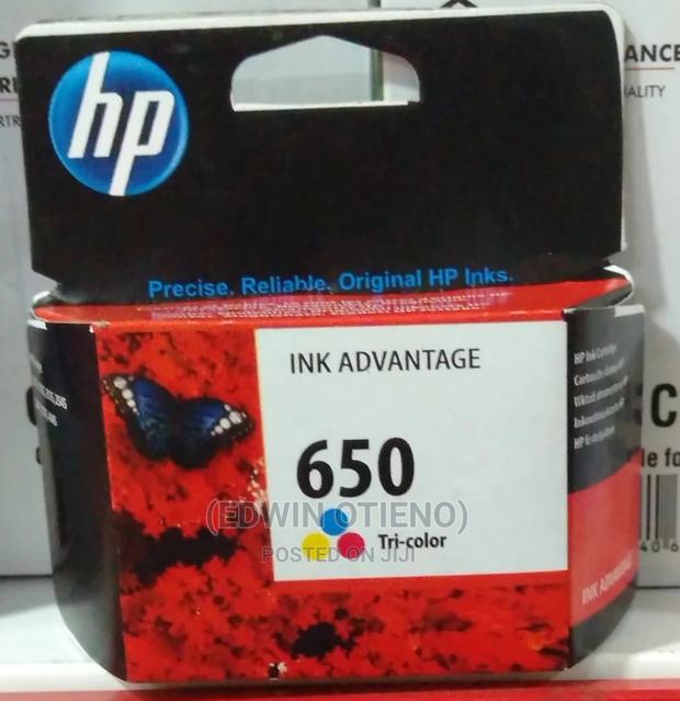 HP 650 Tri-Color Original Ink Advantage Cartridge