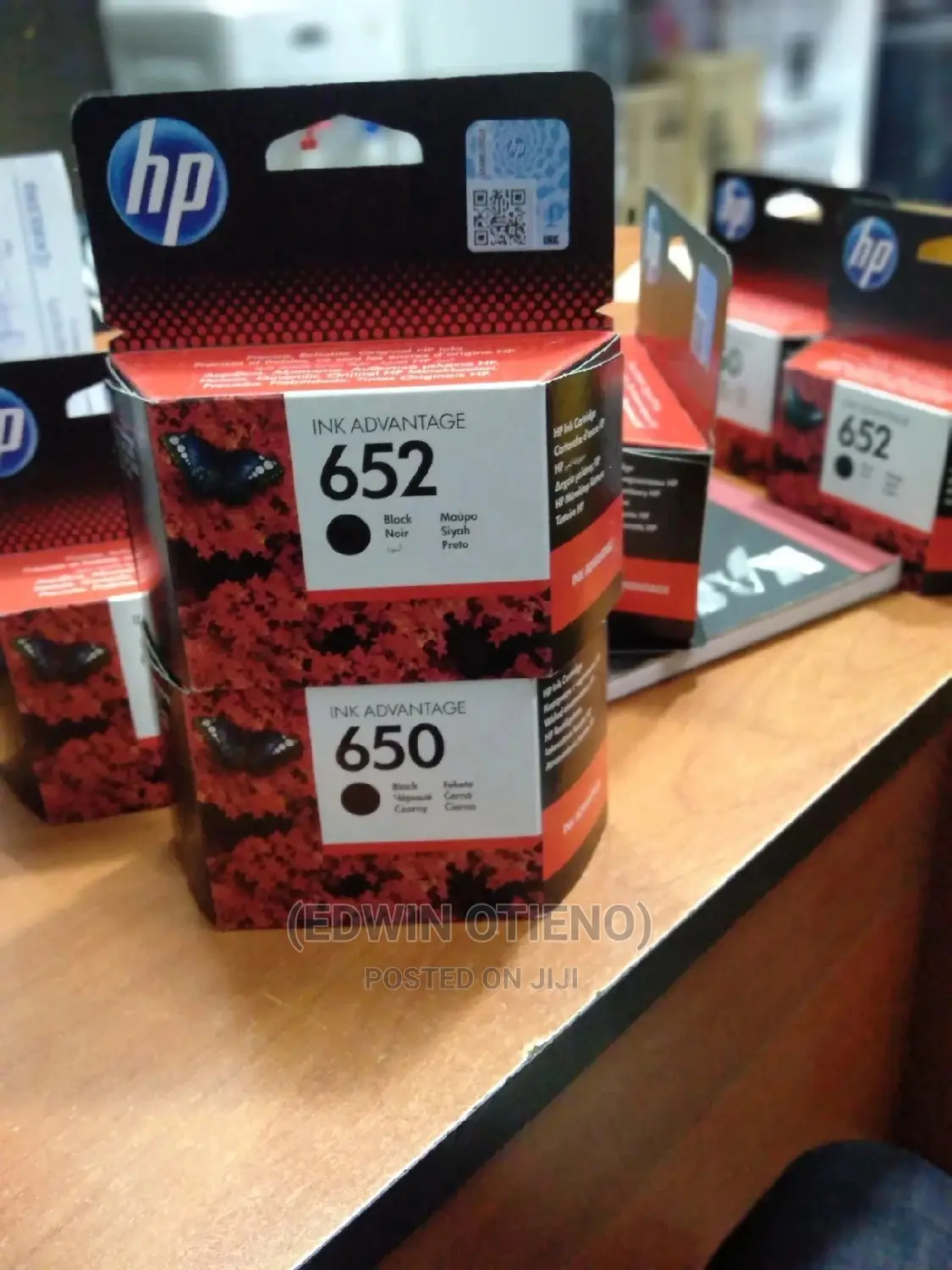 HP 650 Black Original Ink Advantage Cartridge