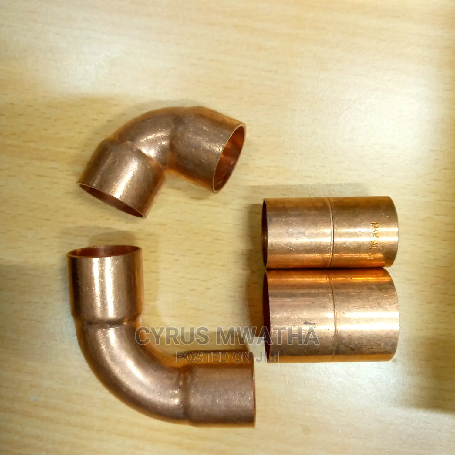 Copper Couplings And Elbows