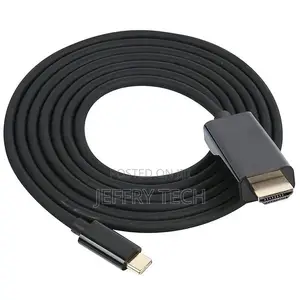 1.8M USB 3.1 Type C Male to HDMI 4K 1080P HD HDTV Convert C