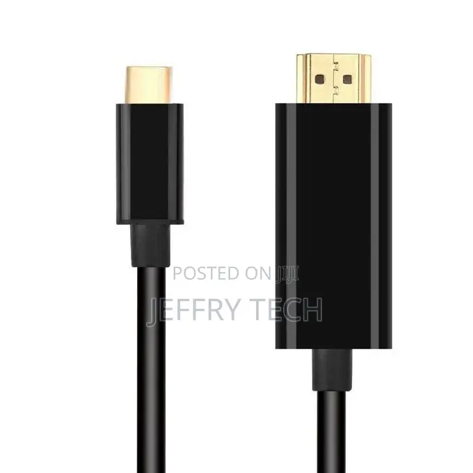 1.8M USB 3.1 Type C Male to HDMI 4K 1080P HD HDTV Convert C
