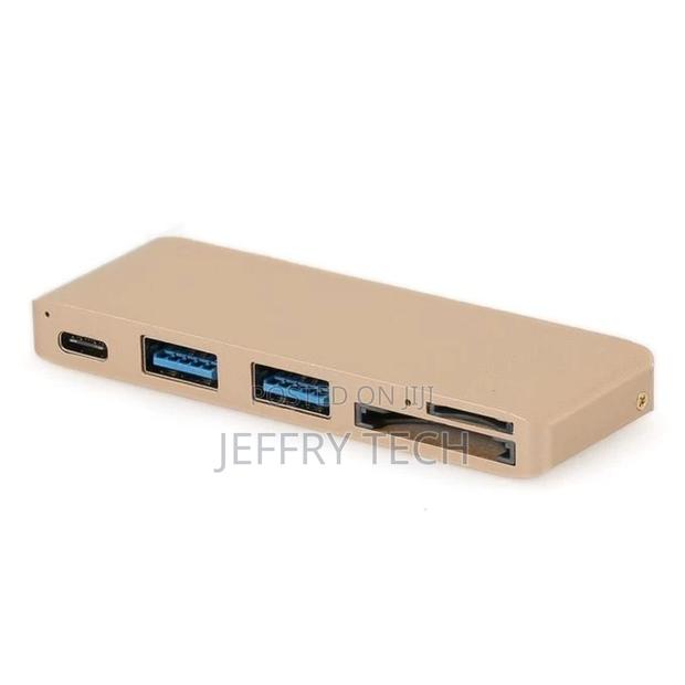 USB 3.0 High Speed Splitter Hub Adapter Type-C SD Cardreader - thumbnail 2