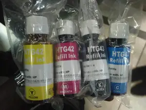 HP All-in-One Refillable Ink. Black, Cyan, Magenta, Yellow