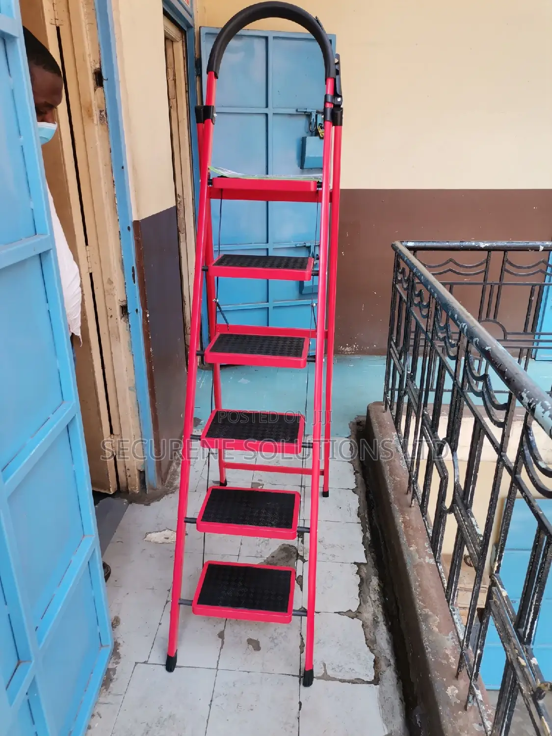 Ladder 6 Step Steel Household Ladder
