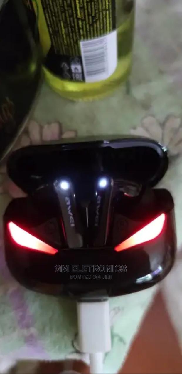 AWEI T35 Gaming Earbud TWS Bluetooth Hifi Deep Bass Sound - thumbnail 4