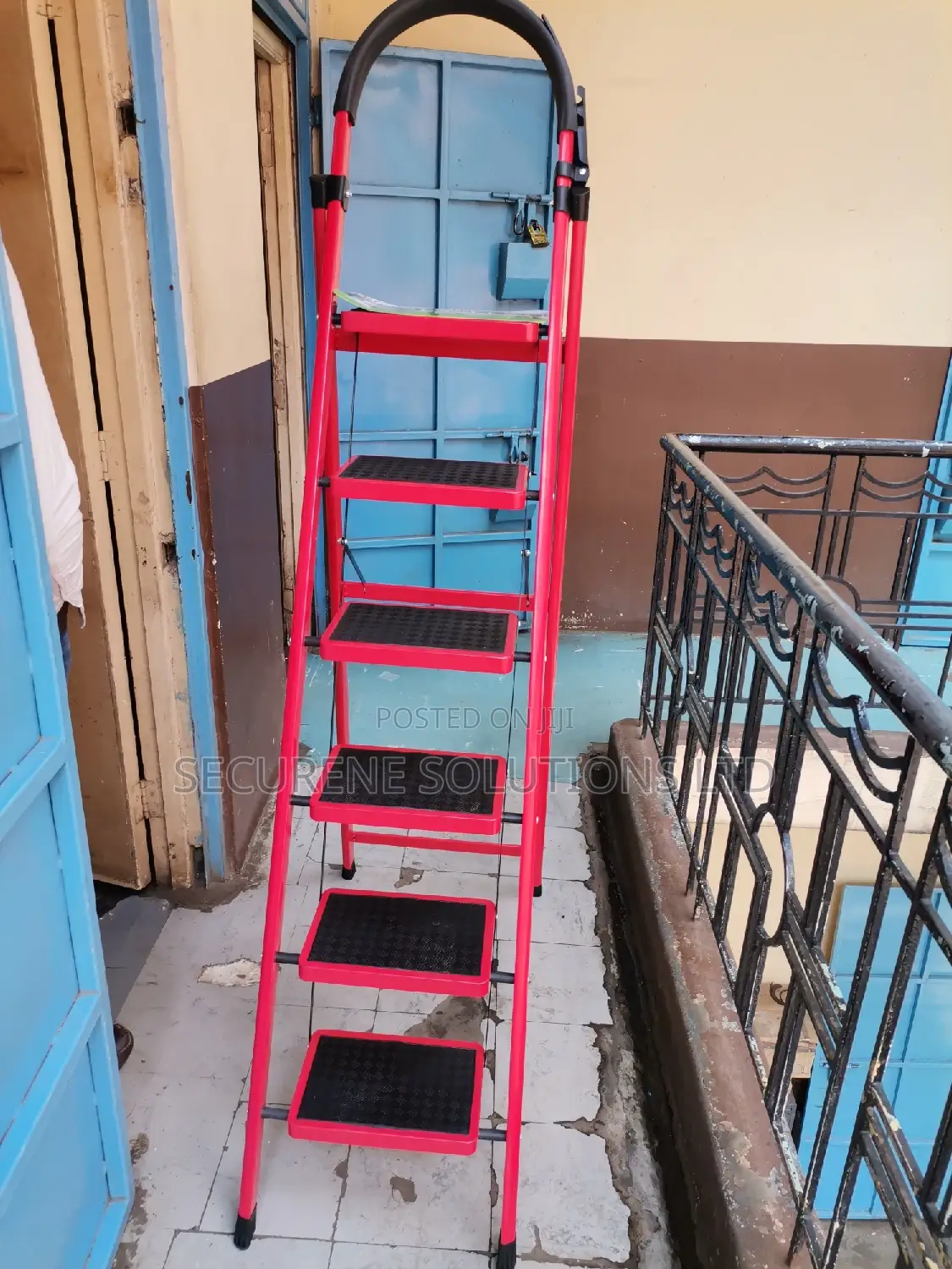 Ladder 6 Step Steel Household Ladder