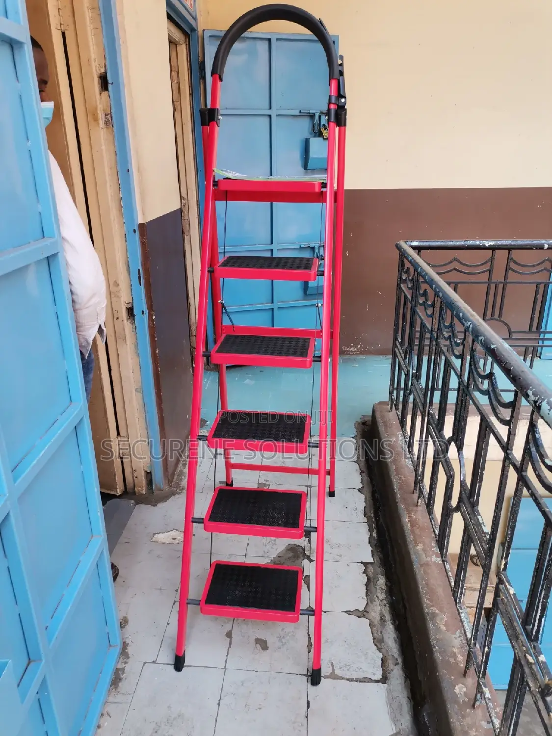 Ladder 6 Step Steel Household Ladder