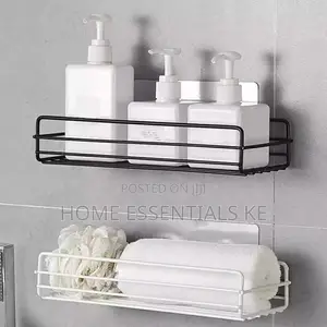 *Metallic Bathroom Organizer Available in Black and White
