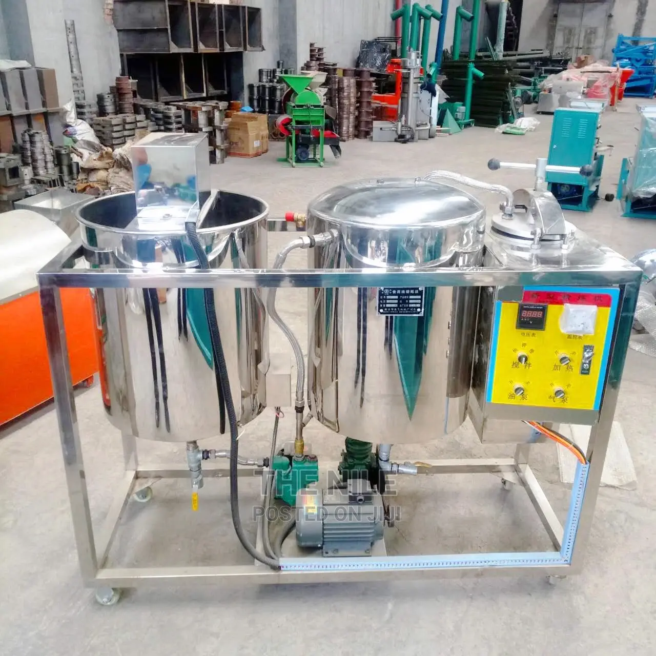 Refining Machinery for Crude Oil