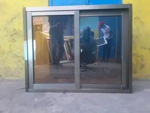 Champagne Coated Aluminium Window