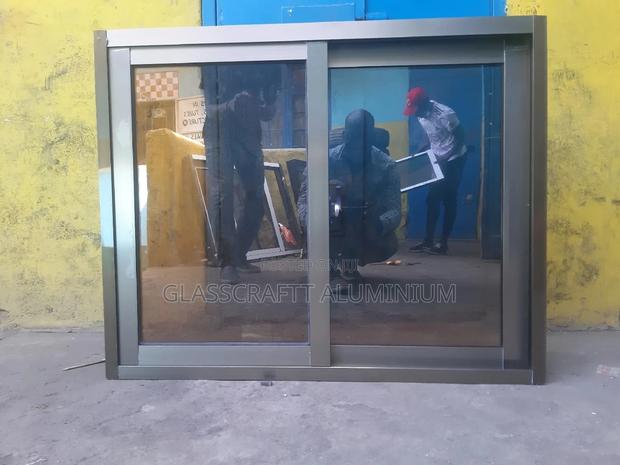 Champagne Coated Aluminium Window - thumbnail 5