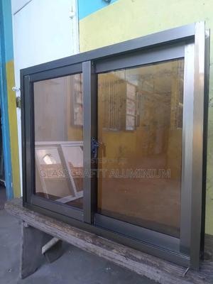 Champagne Coated Aluminium Window - thumbnail 3