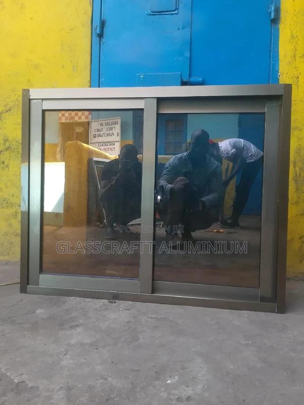 Champagne Coated Aluminium Window - thumbnail 7