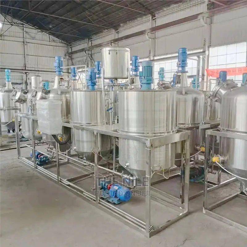 Sunflower Oil Pressing Refining
