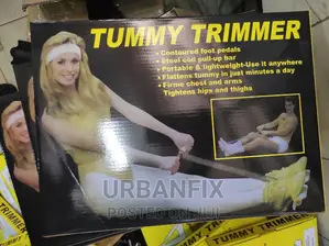 Tummy Trimmer With Steel Coil Pull-Up Bar