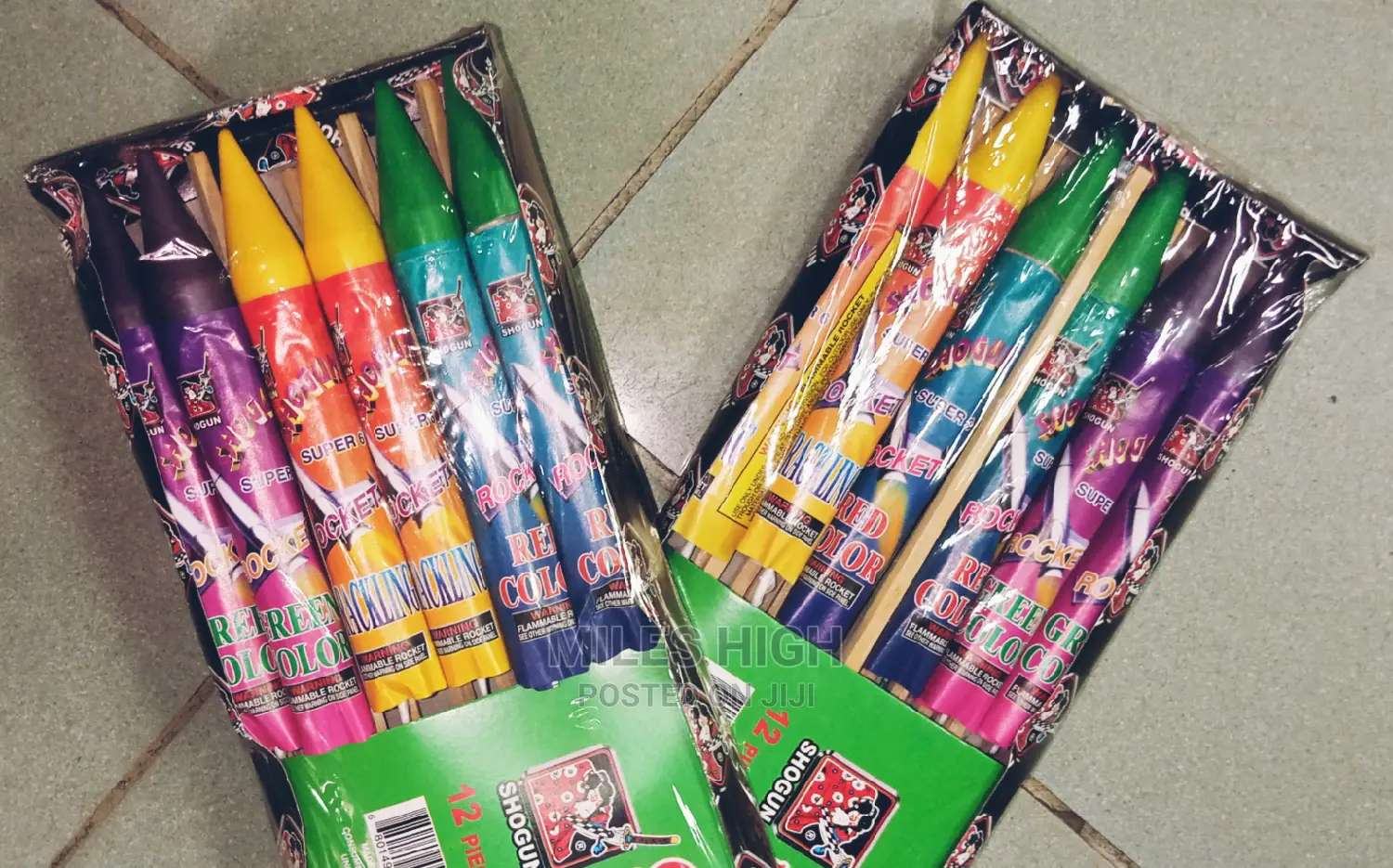 Assorted Fireworks 12 Pcs