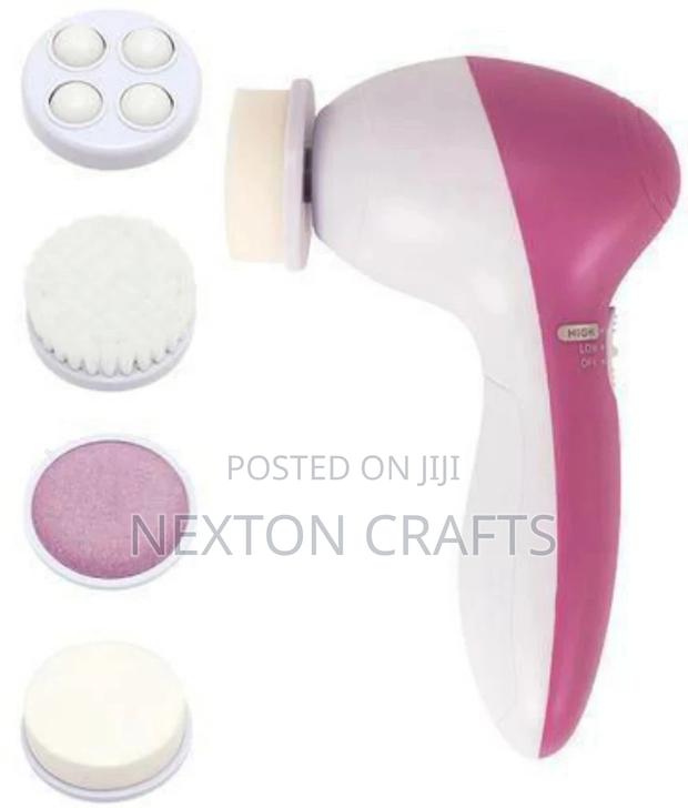 Beauty Care Face Massager With 5 Different Tool - thumbnail 3