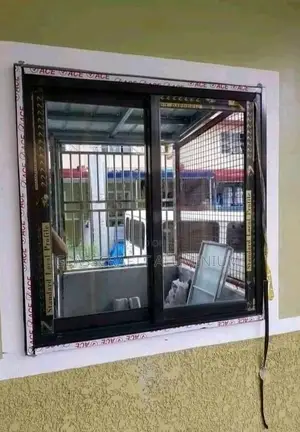 Black Coated Aluminium Doors