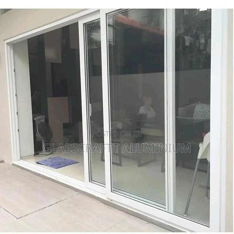 Black Coated Aluminium Doors