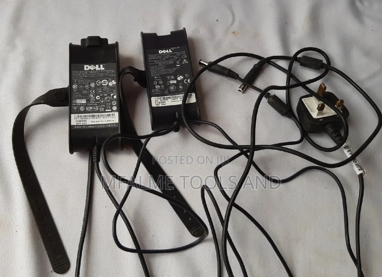 Laptop Charger Genuine Origin Dell 19.5v Power Supply Ex-Uk
