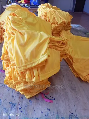 Polyester Yellow Campaign T-Shirts for Elections