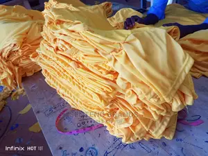 Polyester Yellow Campaign T-Shirts for Elections