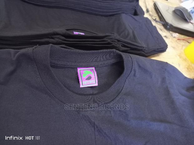 Black Cotton T-Shirts Best Quality ,Plain. - thumbnail 2