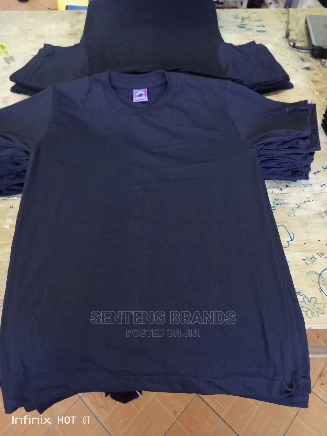 Black Cotton T-Shirts Best Quality ,Plain.