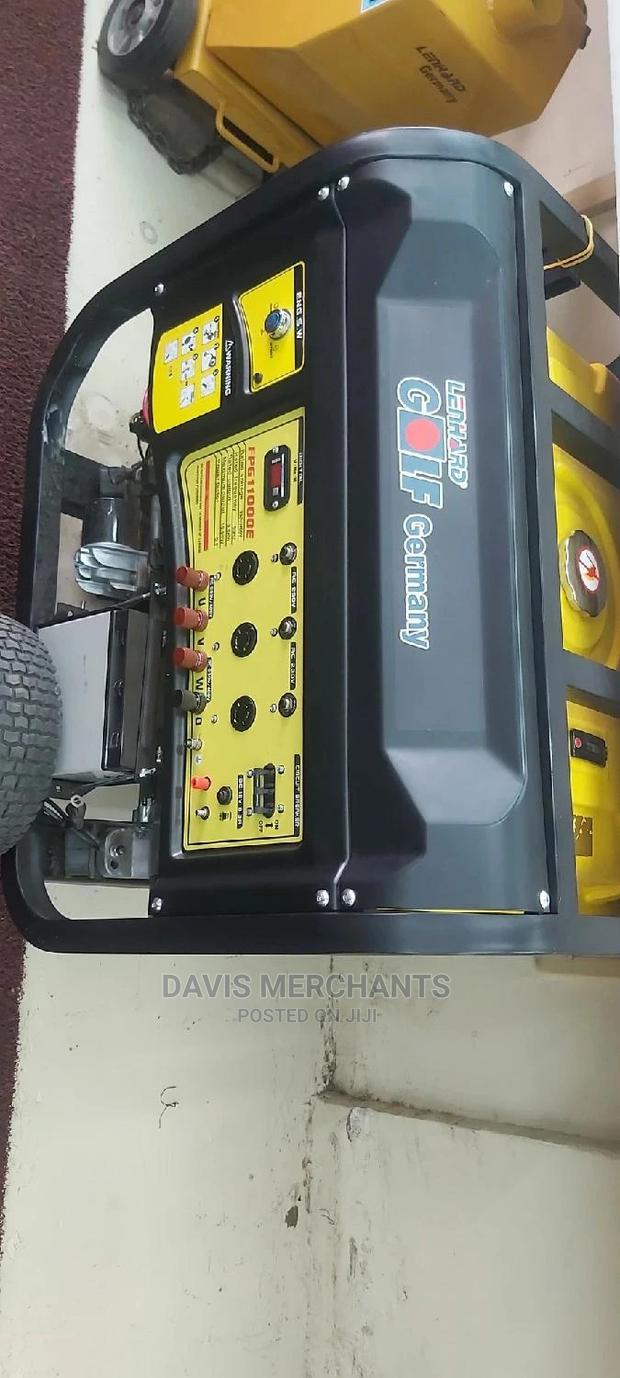 Generator Petrol Propelled 10kw Single and Three Phase - main view