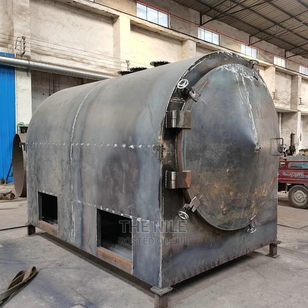 Palm Tree Charcoal Carbonization Furnace - main view