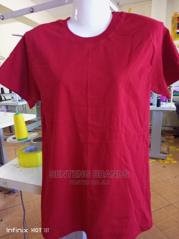 Plain Red Cotton Best Quality T-Shirts