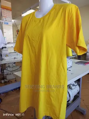 Yellow Best Quality Plain T-Shirts