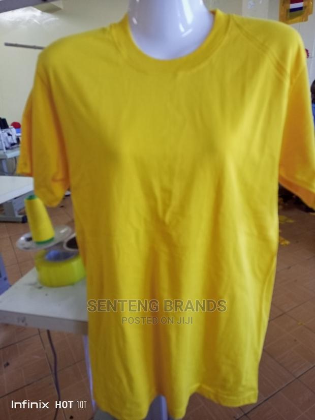 Excellent Cotton Yellow Fitting T-Shirts - thumbnail 2