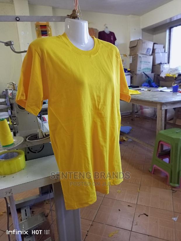 Excellent Cotton Yellow Fitting T-Shirts - thumbnail 3
