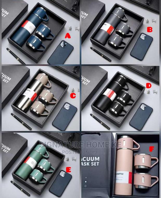 3PCS 304 Stainless Steel Vacuum Flask