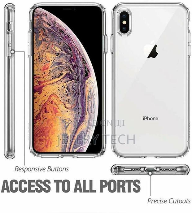 iPhone X iPhone XS Case - Clear Soft Crystal TPU Transpar - thumbnail 2