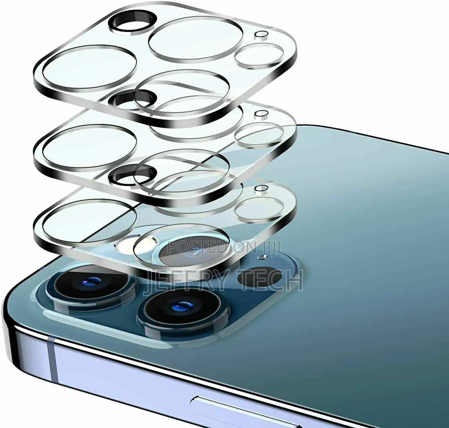 Apple iPhone 13 Pro Max Case Clear Gel Cover Camera Glass