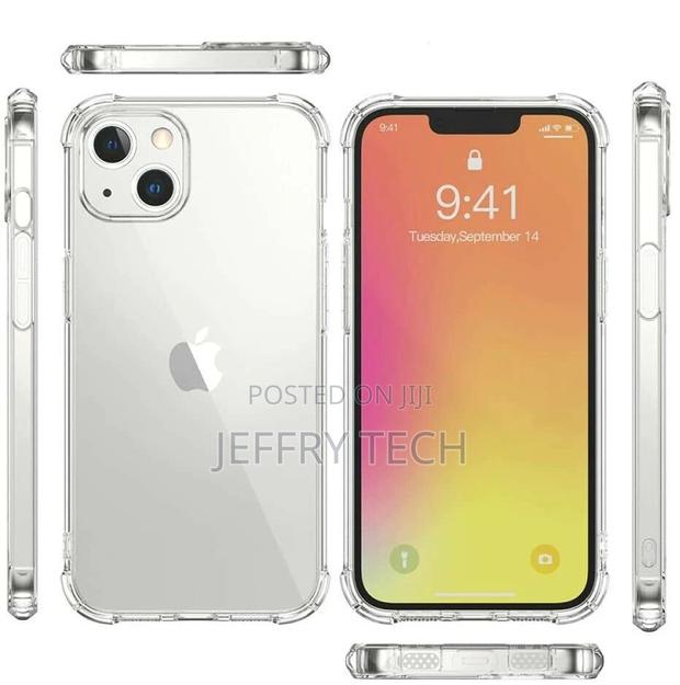 Apple iPhone 13 6.1" Case Clear Shockproof Cover Glass Sc - thumbnail 3